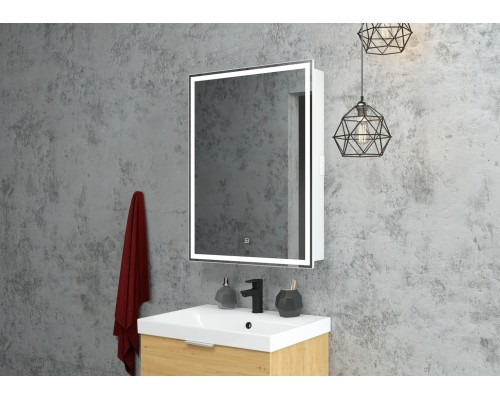 Зеркало-шкаф ALLURE Континент 550х800 правый МВК003