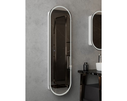 Зеркало-шкаф ELMAGE Континент 450х800 белый МВК047