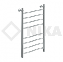 Полотенцесушитель водяной Ника ЛВ (г) 80/50 бок.подкл. (50см)