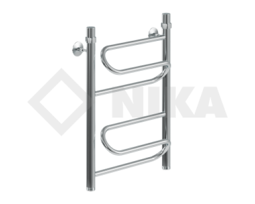 Полотенцесушитель водяной Ника ЛZ 60/50 с бок. подкл.(50см)