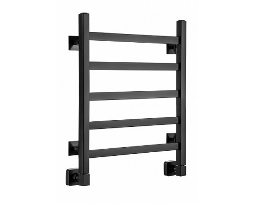 Водяной полотенцесушитель Ростела Экспи Квадро V 30 черный нижн.подв.1/2" 400х600/5