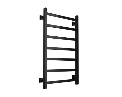 Водяной полотенцесушитель Ростела Экспи Квадро V 30 черный нижн.подв.1/2" 400х1000/8