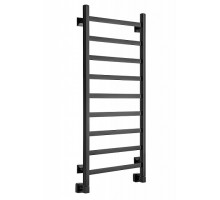 Водяной полотенцесушитель Ростела Экспи Квадро V 30 черный нижн.подв.1/2" 400х1200/9