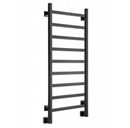 Водяной полотенцесушитель Ростела Экспи Квадро V 30 черный нижн.подв.1/2" 400х1200/9