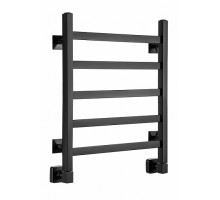 Водяной полотенцесушитель Ростела Экспи Квадро V 30 черный нижн.подв.1/2" 500х600/5