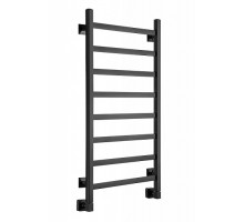 Водяной полотенцесушитель Ростела Экспи Квадро V 30 черный нижн.подв.1/2" 500х1000/8