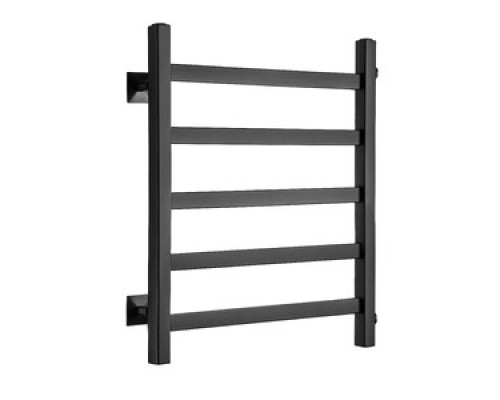 Водяной полотенцесушитель Ростела Экспи Квадро V 30 черный бок.подв.1/2" 500х600/5