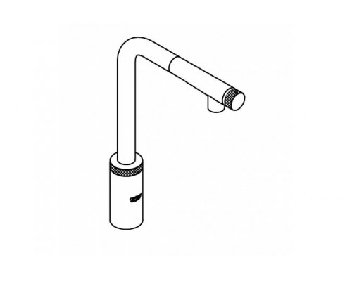 Смеситель кухонный Grohe Minta Smartcontrol 31613DC0 (суперсталь)
