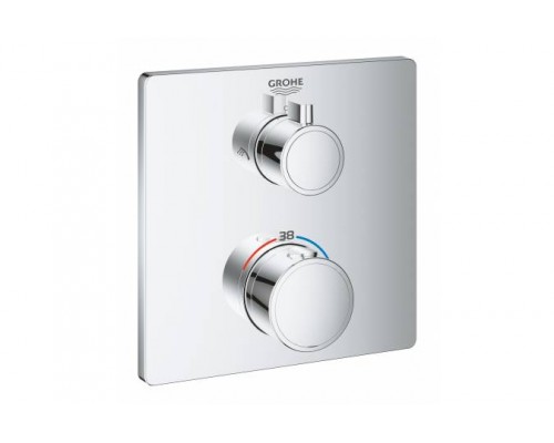 Термостат для душа с переключателем на 2 потребителя GROHE Grohtherm 24079000