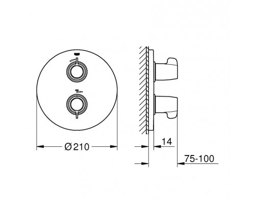 Термостат для душа Grohe Grohtherm Special 29094000